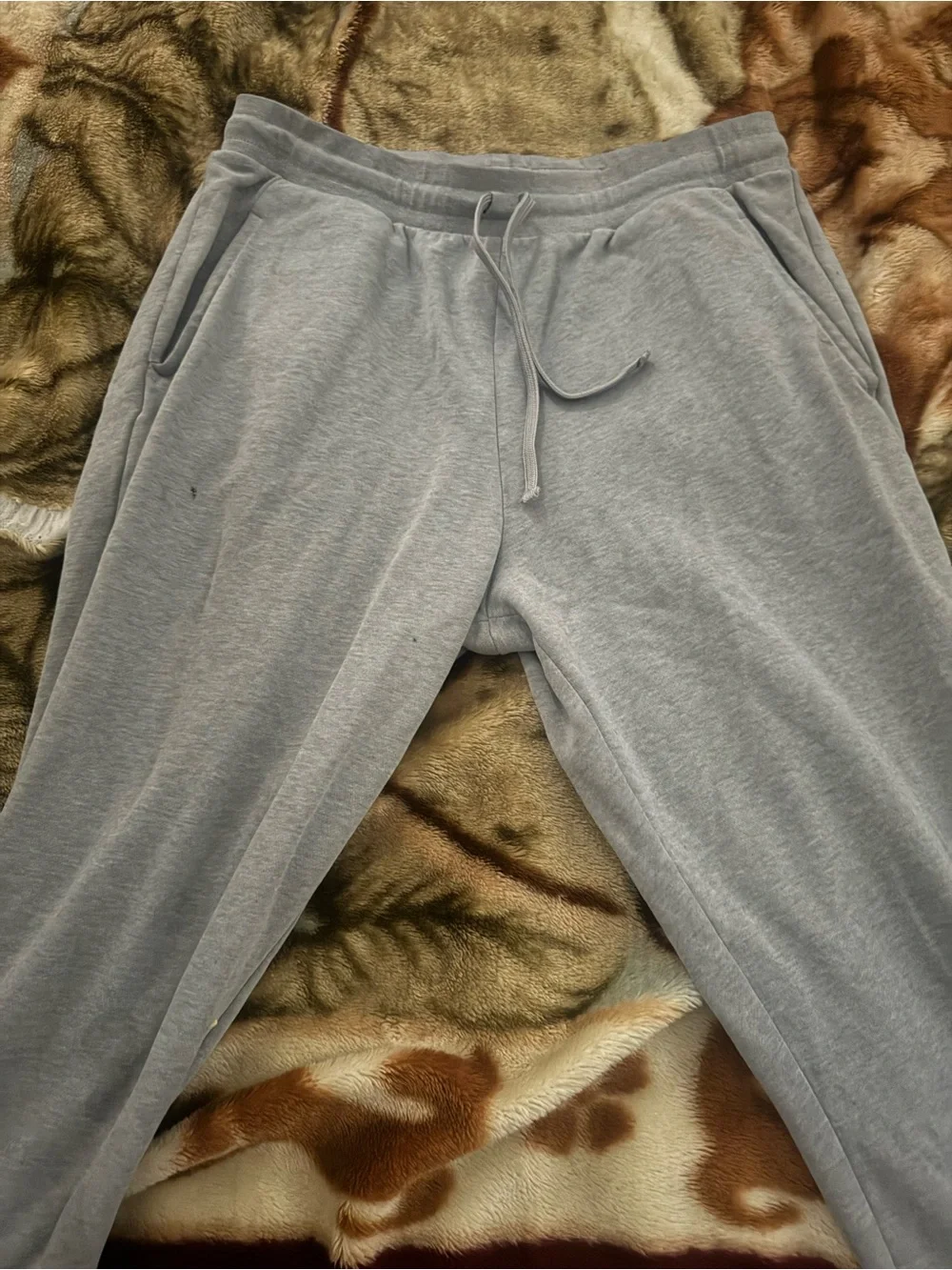 tek gear Light Gray Drawstring Joggers